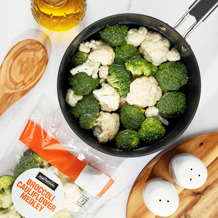 Fresh Marketside Broccoli and Cauliflower, 12 Oz
