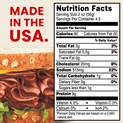 Hillshire Farm Ultra Thin Black Forest Ham Deli Lunch Meat, 9 Oz