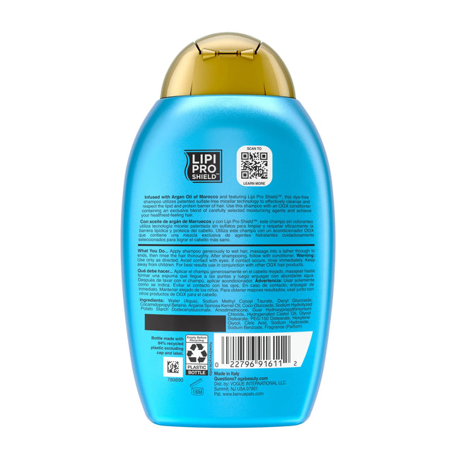 OGX Renewing + Argan Oil of Morocco Moisturizing Daily Shampoo, 13 Fl Oz
