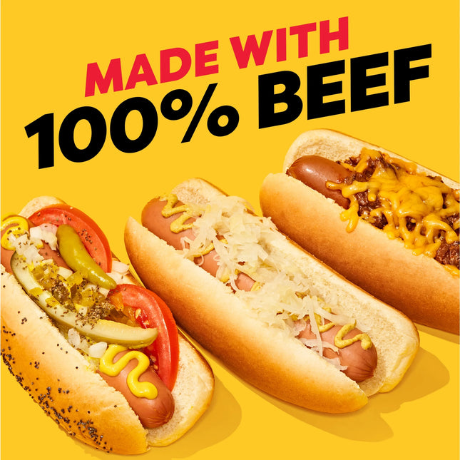 Oscar Mayer Classic Beef Franks Hot Dogs, 10 Count Pack