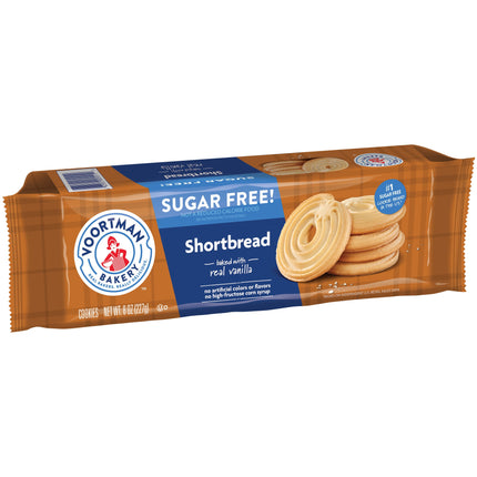 Voortman Bakery Zero Sugar Shortbread Cookies 8 Oz., 9 Count