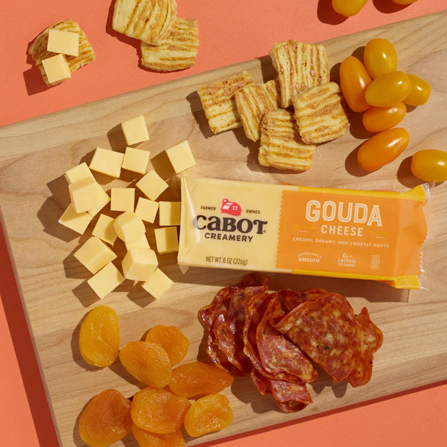 Cabot Creamery Gouda Cheese Block 8 Oz (Refrigerated)
