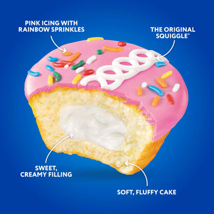 Hostess Cupcakes, Frosted Sugar Cookie Artificially Flavored Snack Cakes, 12.7 Oz. Box (8 Ct., Individually Wrapped)