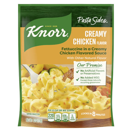 Knorr Pasta Sides Cheddar Broccoli Fusilli Made with No Artificial Flavors, 4.3 Oz Pouch