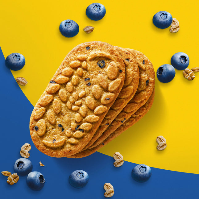 Belvita Breakfast Bars Biscuits, Blueberry, 5 Packs (4 Biscuits per Pack)