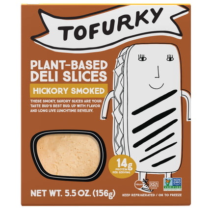 Tofurky Plant-Based Hickory Smoked Deli Slices, 5.5 Oz