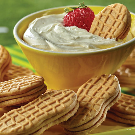 NUTTER BUTTER Peanut Butter Sandwich Cookies, 10 Snack Packs (4 Cookies per Pack)
