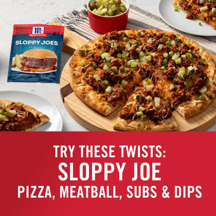 Mccormick Sloppy Joes Seasoning Mix, 1.31 Oz Packet