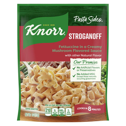 Knorr Pasta Sides Cheddar Broccoli Fusilli Made with No Artificial Flavors, 4.3 Oz Pouch