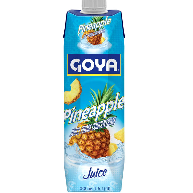 Goya Pineapple Juice, 33.8 Fl Oz
