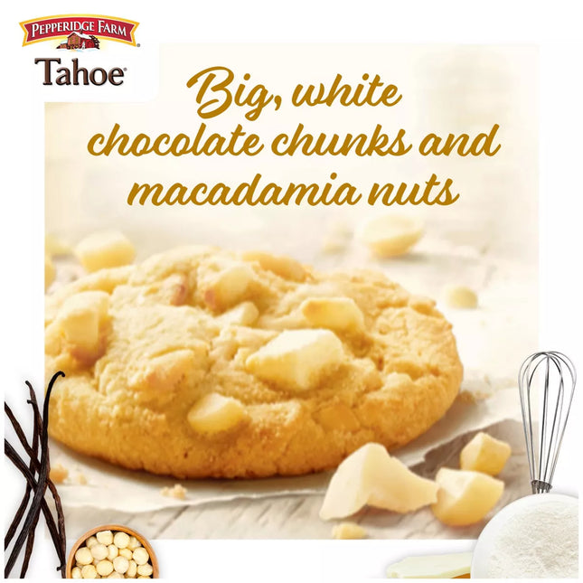 Pepperidge Farm Tahoe Crispy White Chocolate Macadamia Cookies - 7.2Oz/8Ct