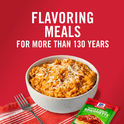 Mccormick Thick and Zesty Spaghetti Sauce Seasoning Mix, 1.37 Oz Packet
