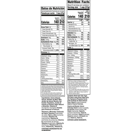 Honey Nut Cheerios, Heart Healthy Gluten Free Breakfast Cereal, 10.8 Oz