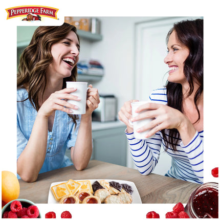 Pepperidge Farm Verona Apricot Raspberry Thumbprint Cookies, 6.75 Oz Bag