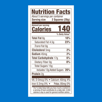 GHIRARDELLI Milk Chocolate Candy SQUARES Assortment, 4.8 Oz Bag