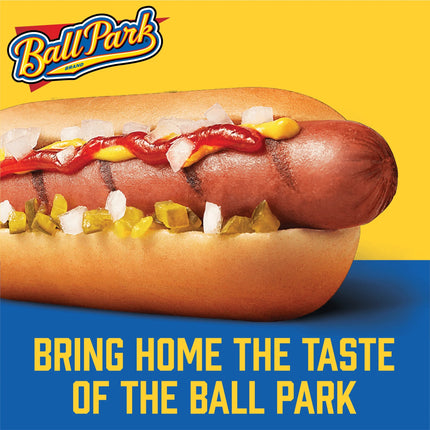 Ball Park Bun Length Beef Hot Dogs, 15 Oz, 8 Count