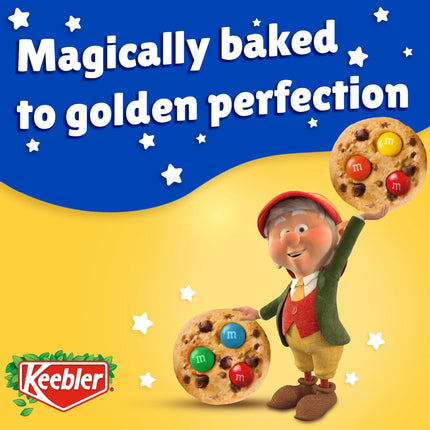 Keebler Chips Deluxe Cookies Made with M&M’S, Chocolate Chip Cookies Made with M&M’S, 9.75 Oz