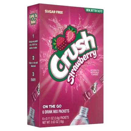 Crush Grape Powder Drink Mix, Sugar-Free, 6 Count
