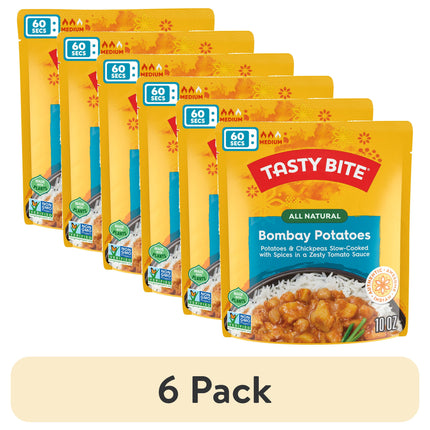 Tasty Bite Bombay Potatoes 10Oz - Spiced Potato Curry