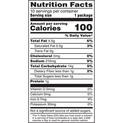 Funyuns Onion Ring Flavored Snack Chips, 10 Count Multipack