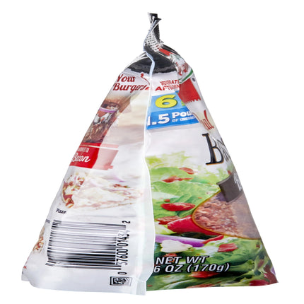 HORMEL Real Bacon Bits Topping, Salad Topping, 25 Calories per Serving, Shelf-Stable, 6 Oz Plastic Pouch