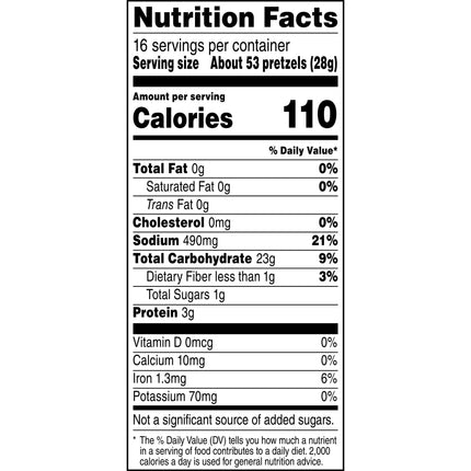 Rold Gold Pretzel Sticks Snacks, 16 Oz Bag