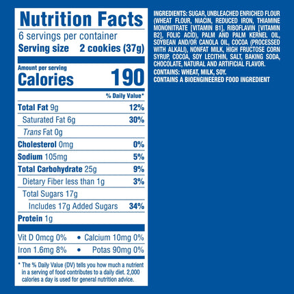 OREO Fudge Covered Chocolate Sandwich Cookies, 7.9 Oz