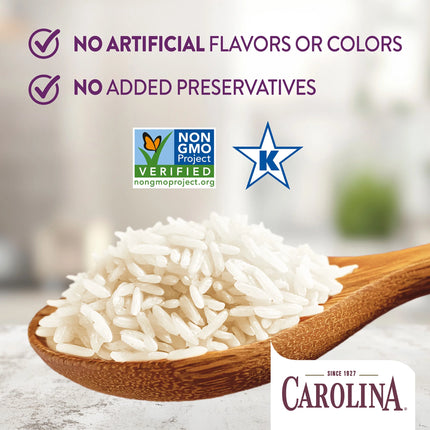 Carolina Ready-To-Heat White Jasmine Rice, Gluten Free, 8.8 Oz Bag