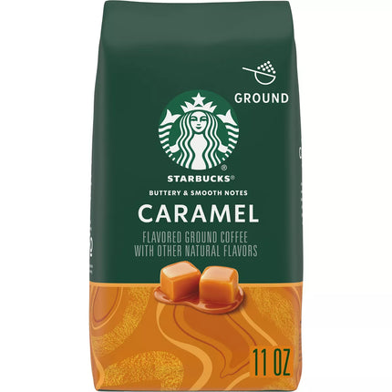 Starbucks Caramel Light Roast Ground Coffee - 11Oz