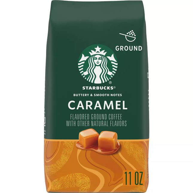 Starbucks Caramel Light Roast Ground Coffee - 11Oz