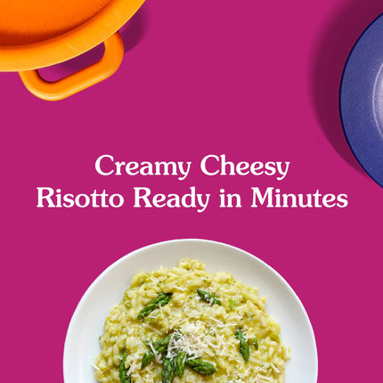 BEN'S ORIGINAL Ready Rice Cheese Risotto Flavored Rice, Easy Dinner Side, 8.5 Oz Pouch