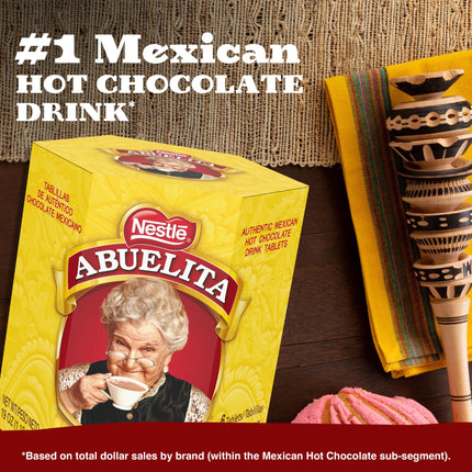 Nestle Abuelita Mexican Hot Chocolate Tablets Cinco De Mayo Food, 19 Oz, Box, Instant​