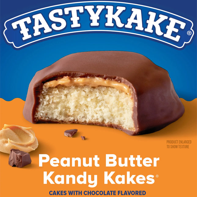 Tastykake Peanut Butter Kandy Kakes, 8 Oz (12 Count)