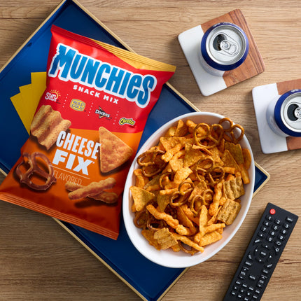 Munchies Cheese Fix Party Size Snack Chips, 13 Ounce Bag