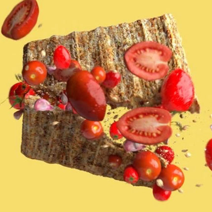 (3 Pack) Triscuit Fire Roasted Tomato & Olive Oil Whole Grain Wheat Crackers, Snack Crackers, 8.5 Oz