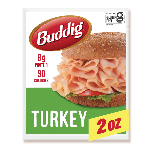 Carl Buddig, Turkey Lunchmeat 2 Oz Plastic Pouch