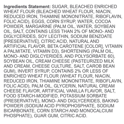 Freshness Guaranteed Cream Cheese Brownies, 13 Oz Clamshell, 4 Count