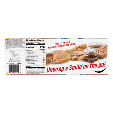 Little Debbie Big Pack Glazed Donut Sticks, 7.5 Oz (12 Count)