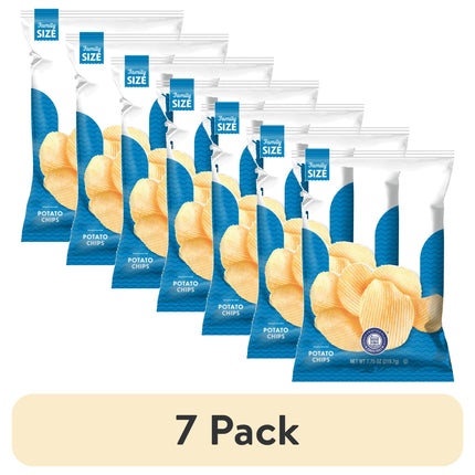 Utz Ripples Original Potato Chips, 7.75 Oz Bag