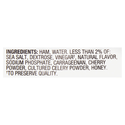Great Value Thin Sliced Smoked Ham Lunchmeat, 9 Oz, Plastic Tub