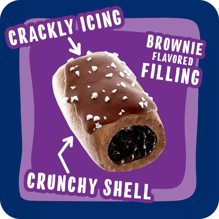 Pop-Tarts Crunchy Poppers Frosted Brownie Crunch - 10Ct / 10Oz