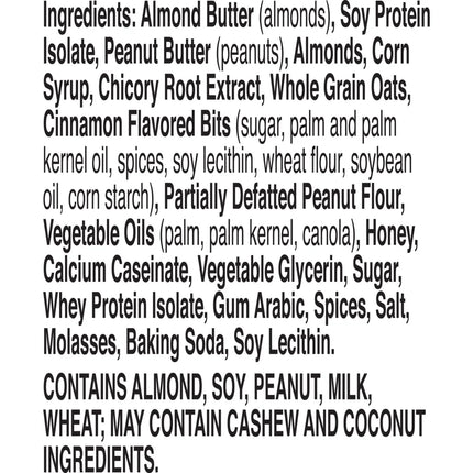 Nature Valley Creamy Protein Bars, Cinnamon Almond Butter, 10G Protein, 5 Bars, 7.45 Oz