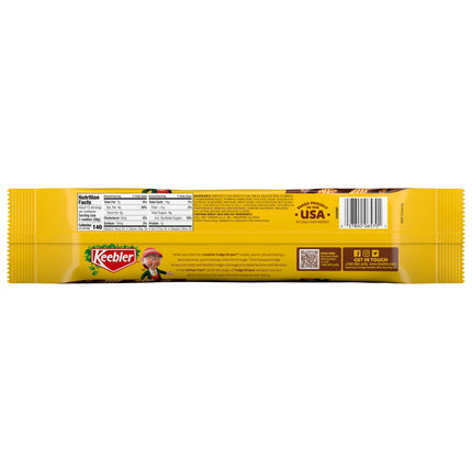 Keebler Fudge Stripes, Original Shortbread Cookies Coated in Keebler Fudge, 11.5 Oz