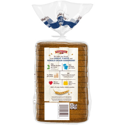 Pepperidge Farm Whole Grain 100% Whole Wheat Bread, 24 Oz Loaf