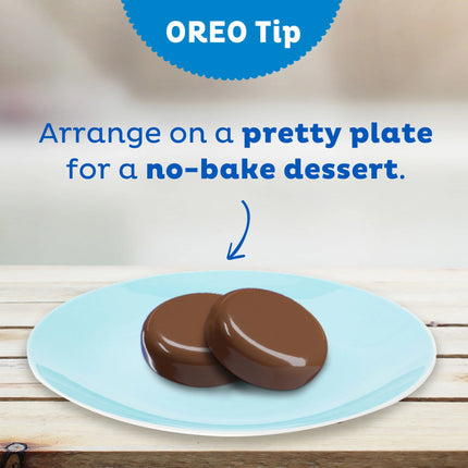 OREO Fudge Covered Chocolate Sandwich Cookies, 7.9 Oz