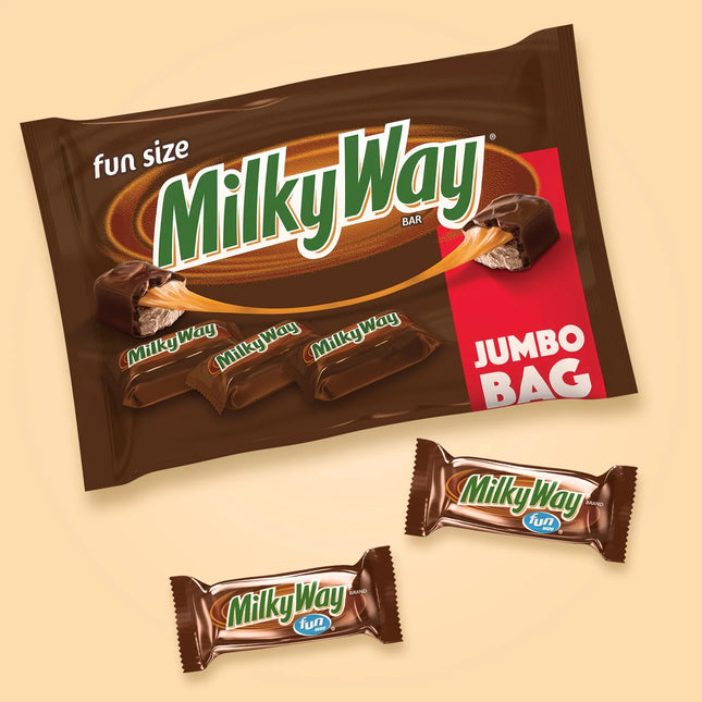 Milky Way Fun Size Milk Chocolate Candy Bars - 18.47 Oz Bag