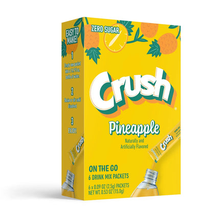 Crush Grape Powder Drink Mix, Sugar-Free, 6 Count