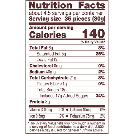 REESE'S PIECES Peanut Butter in a Crunchy Shell Candy Bag, 4.8 Oz