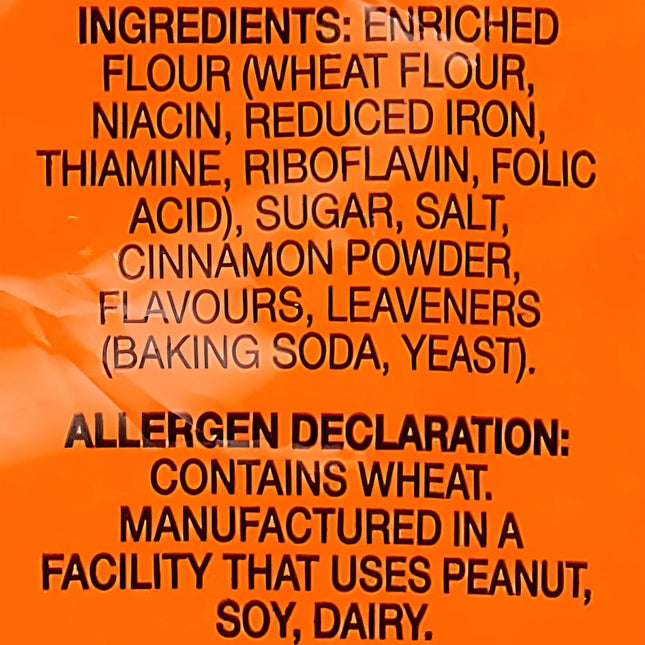Excelsior Genuine Jamaican Water Crackers Cinnamon, 11.85 OZ