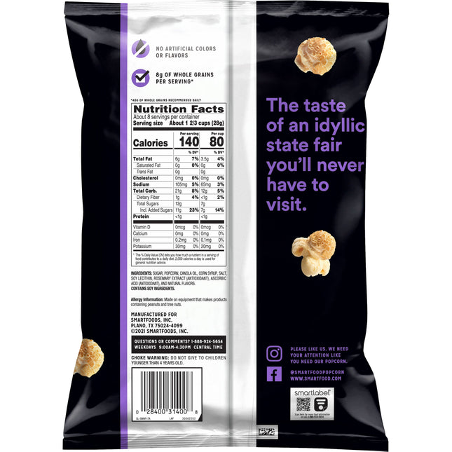 Smartfood Kettle Corn Flavored Popcorn, 7.75 Oz Bag